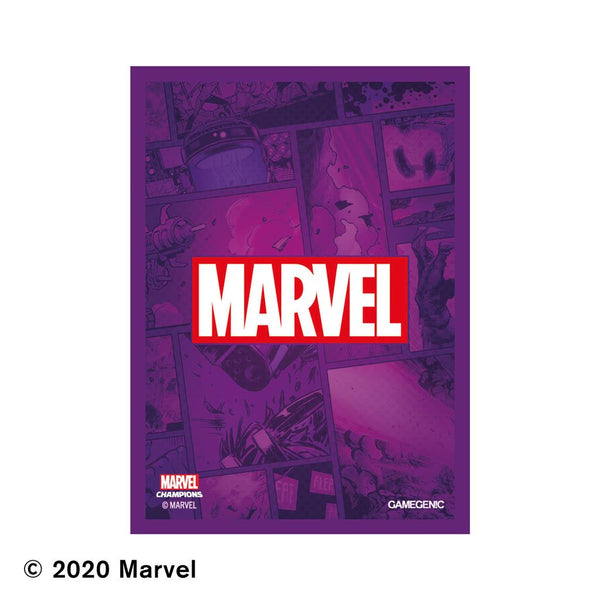 Marvel Card Sleeve Pack: Marvel Purple