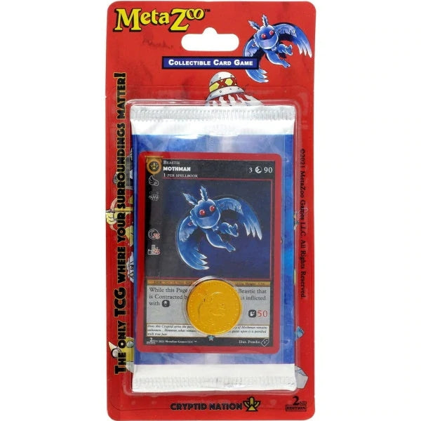 metazoo tcg cryptid nation 2nd edition booster box MetaZoo TCG: Cryptid Nation Blister Pack (2nd Ed)