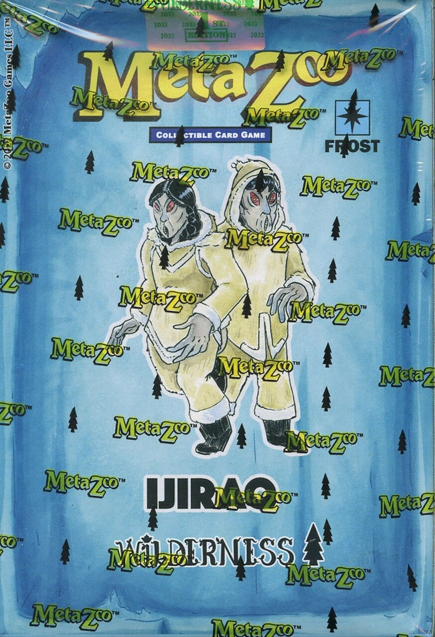 MetaZoo TCG: Wilderness Theme Deck - Ijiraq - Frost | Lazarus Games