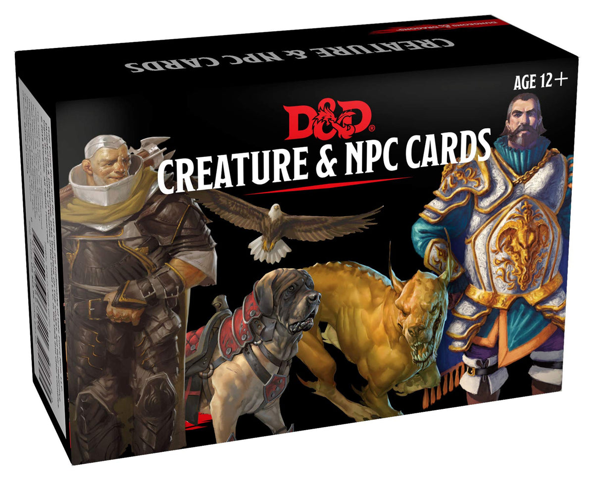 D&amp;D 5e: Monster Cards- Creature &amp; NPC Cards | Lazarus Games
