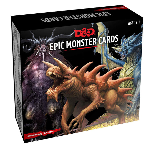 D&D 5e: Monster Cards- Epic Monsters