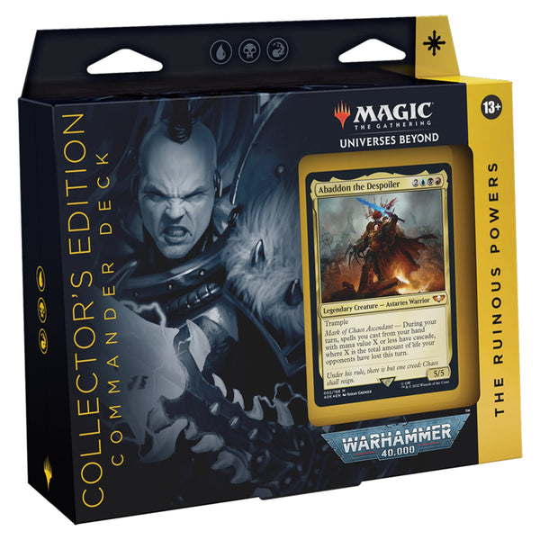 MtG: Magic X Warhammer 40k - The Ruinous Powers Commander Deck, Collector Edition