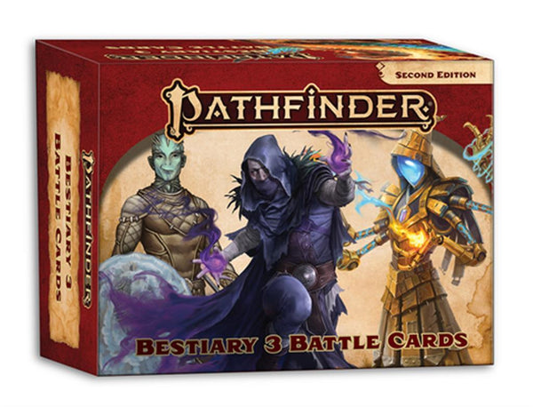 Pathfinder, 2e: Bestiary 3 Battle Cards