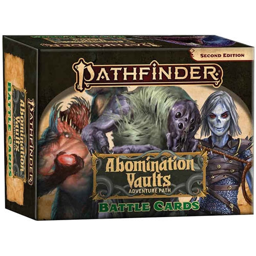 Pathfinder, 2e: Abomination Vaults Battle Cards