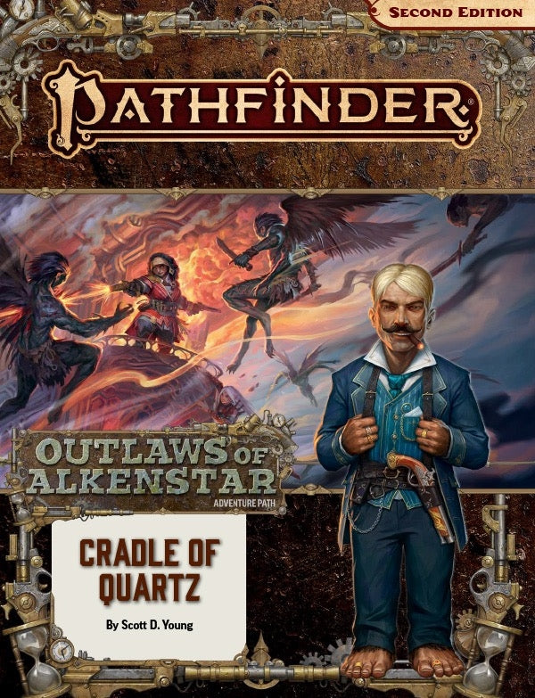 Pathfinder, 2e: Adventure Path- Cradle of Quartz (Outlaws of Alkenstar 2 of 3)