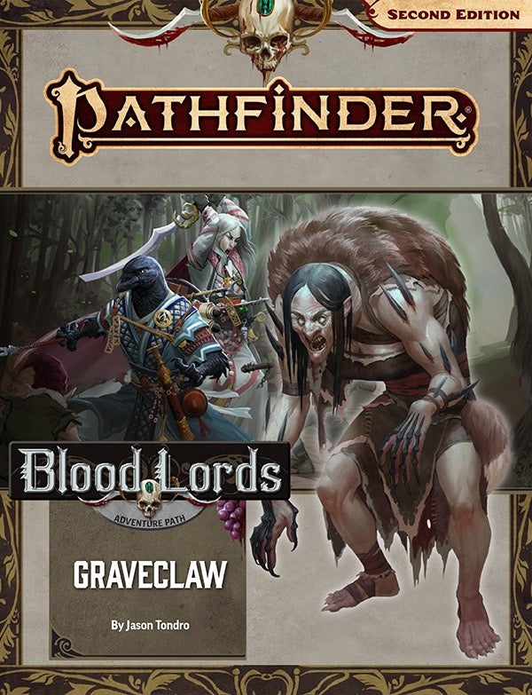 Pathfinder, 2e: Adventure Path- Graveclaw (Blood Lords 2 of 6)