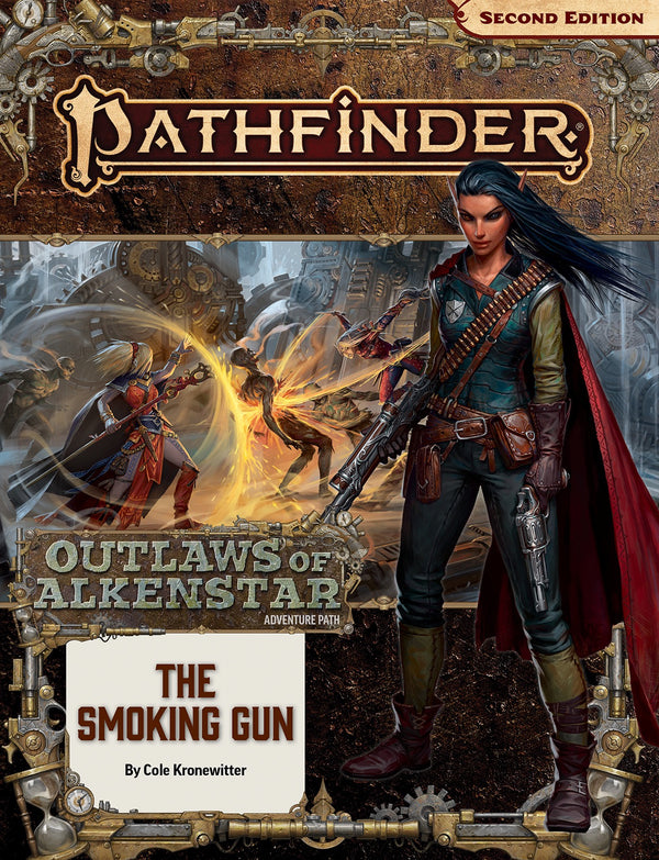 Pathfinder, 2e: Adventure Path- The Smoking Gun (Outlaws of Alkenstar 3 of 3)