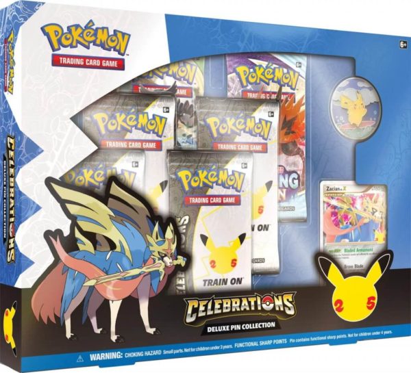Pokemon TCG: Celebrations Deluxe Pin Collection Case
