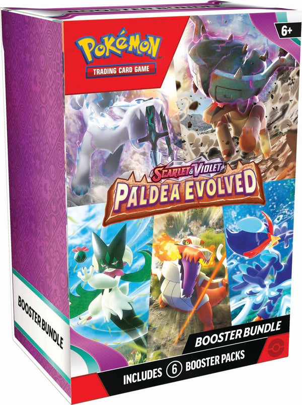 Pokemon TCG: Scarlet & Violet 02 Paldea Evolved - Booster Bundle