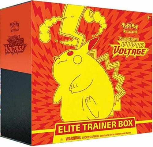 Pokemon TCG: Sword & Shield 04 Vivid Voltage Elite Trainer Box