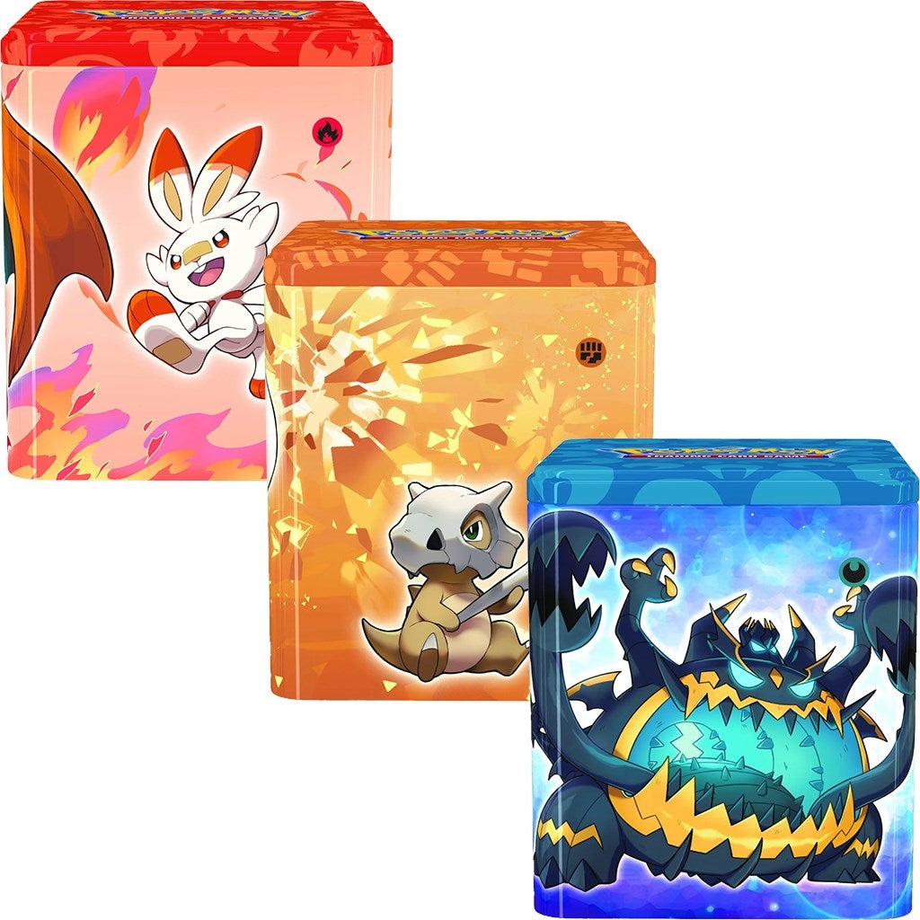 Pokemon TCG: Stacking Tin - Darkness / Fire / Fighting | Lazarus Games
