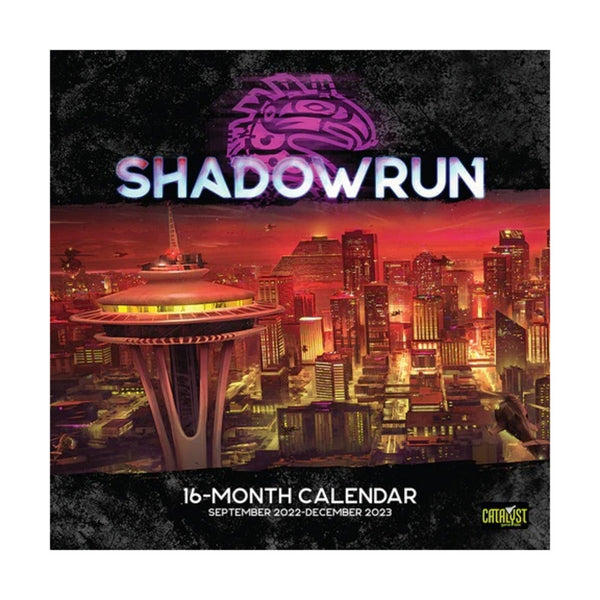 Shadowrun: 16 Month Calendar Game Maps