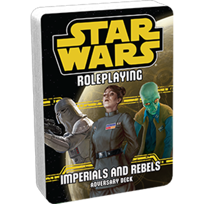 Star Wars Roleplaying: Imperials and Rebels Adversary Deck