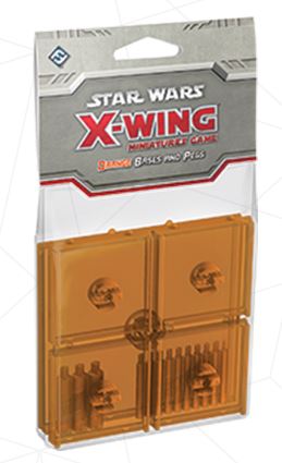 Star Wars: X-Wing - Orange Bases and Pegs