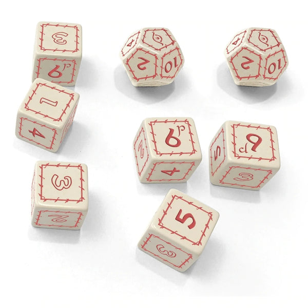 The One Ring RPG: White/Red Dice Set