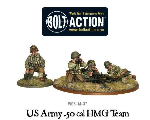 US Army 50 Cal HMG team