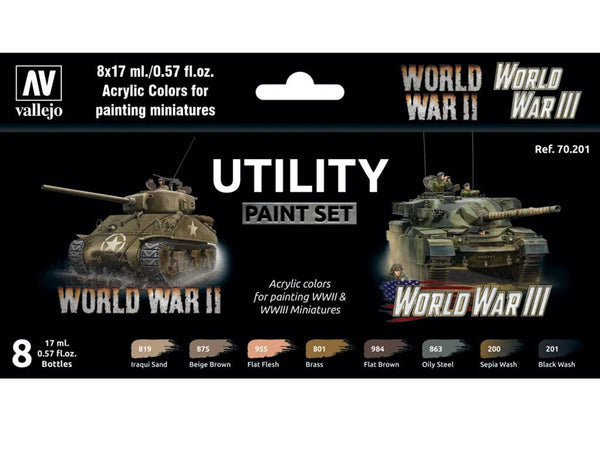 Utility Paint Set (8)