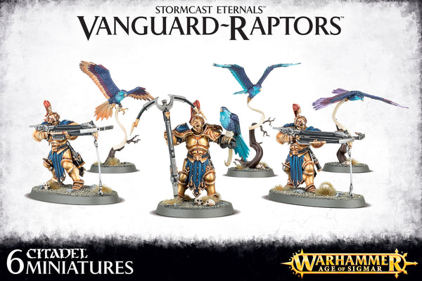 Stormcast Eternals: Vanguard-Raptors with Aetherwings