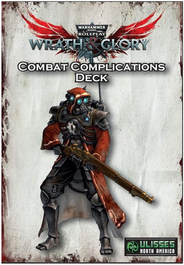 Warhammer 40K Wrath & Glory RPG: Combat Complications Deck (55-Card Deck)