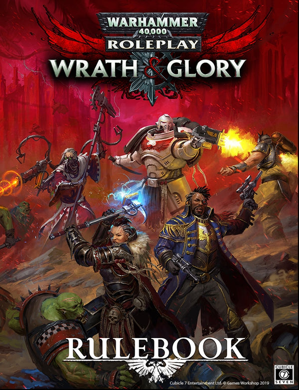 Warhammer 40K Wrath & Glory RPG: Core Rulebook, Revised Edition [Hardcover]