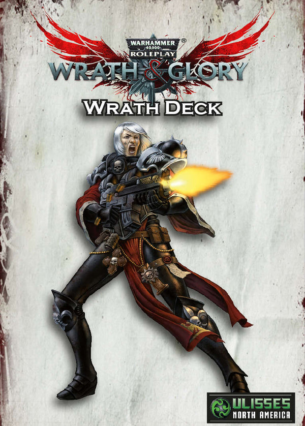 Warhammer 40K Wrath & Glory RPG: Wrath Deck (55-Card Deck)