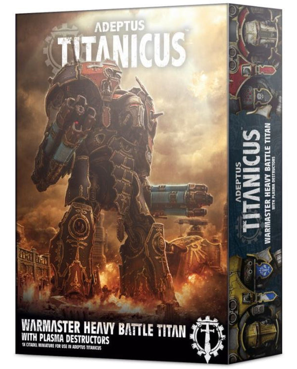 Adeptus Titanicus: Warmaster Heavy Battle Titan with Plasma Destructors