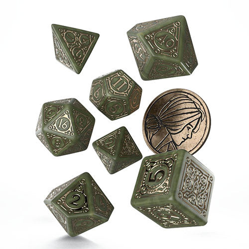 Witcher Dice Set Triss the Fourteenth of the Hill