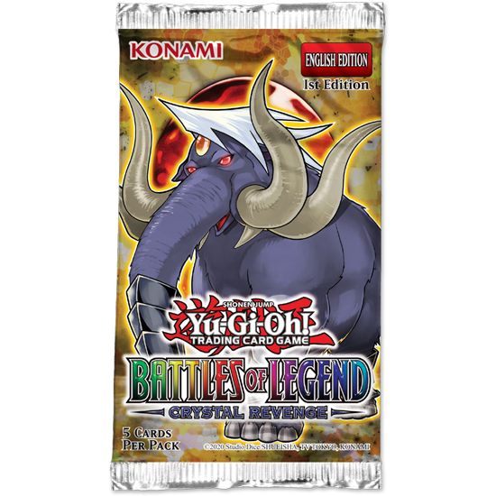 pokemon tcg pocket pokedex card Yu-Gi-Oh: Battles of Legend- Crystal Revenge Booster Pack