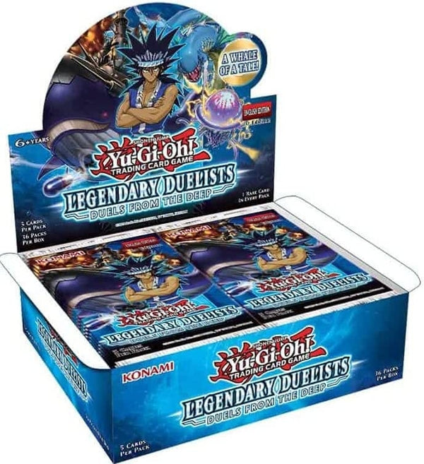 legendary collection booster box yugioh Yu-Gi-Oh: Legendary Duelists- Duels From the Deep Booster Display
