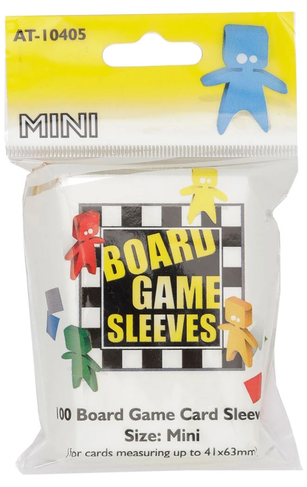 Board Game Sleeves: Non-Glare: Mini Yellow (50) Board Game Sleeves: Non-Glare: Mini Yellow (50)